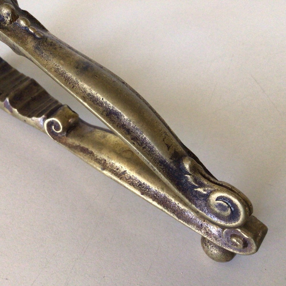 Vintage SOLID BRASS NUTCRACKER ~ Made In England