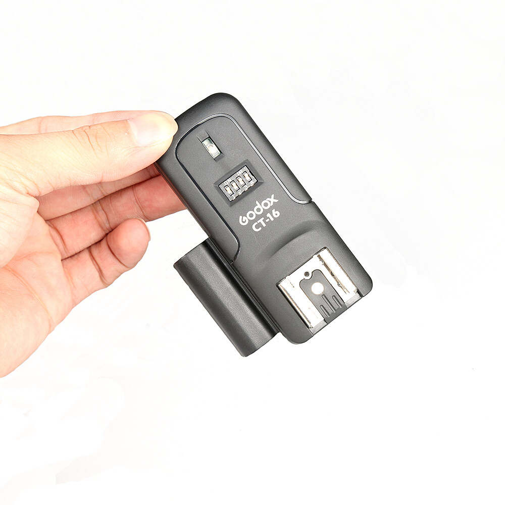 Godox CT-16 Wireless Speedlite Flash Trigger+2x Receiver Kit for Studio Flash