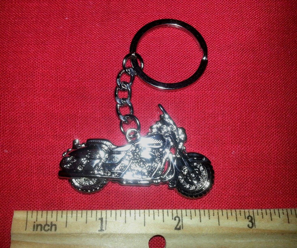 Electra-glide Bagger Motorcycle Key Chain,