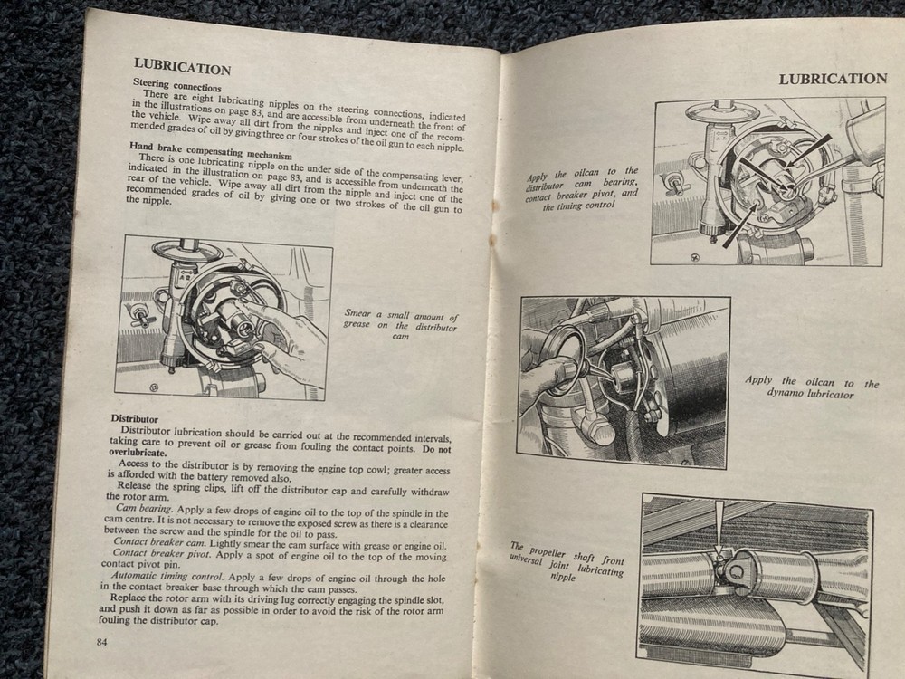 AUSTIN 152Vehicles Owners handbook
