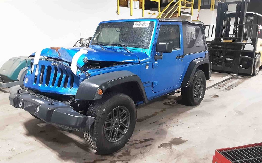 Used Windshield Frame fits: 2015 Jeep Wrangler Grade A