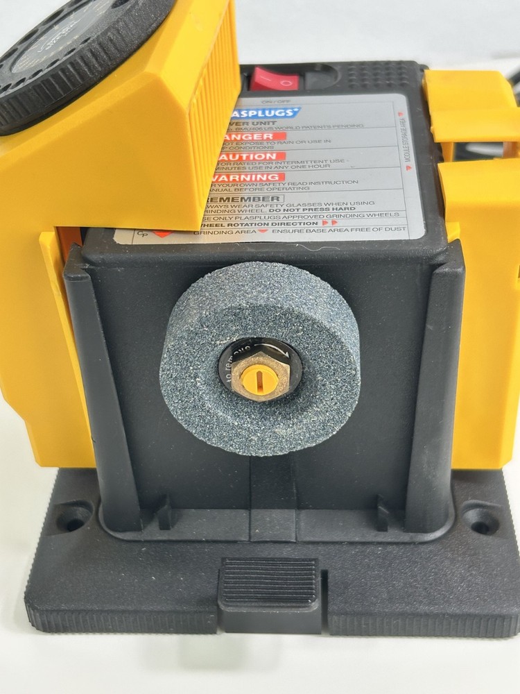 Plasplugs Compact SHARPENER Unit For DRIILL BITS Knife SCISSORS Module 2 & 3 B21
