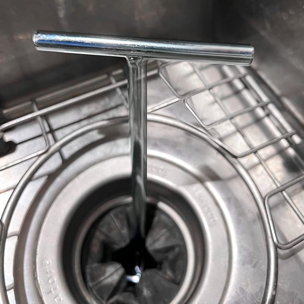 Garbage Disposer Unjamming Wrench Silver Garbage Disposal Wrench Tool Garbage