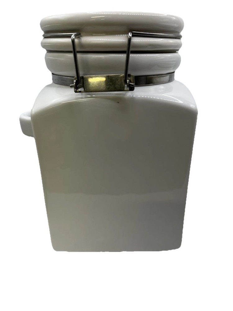 2-Buchase Stoneware Canisters Without Scoops