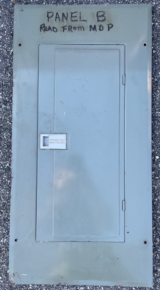 Panelboard Cover, Challenger, 30 Space, Obsolete