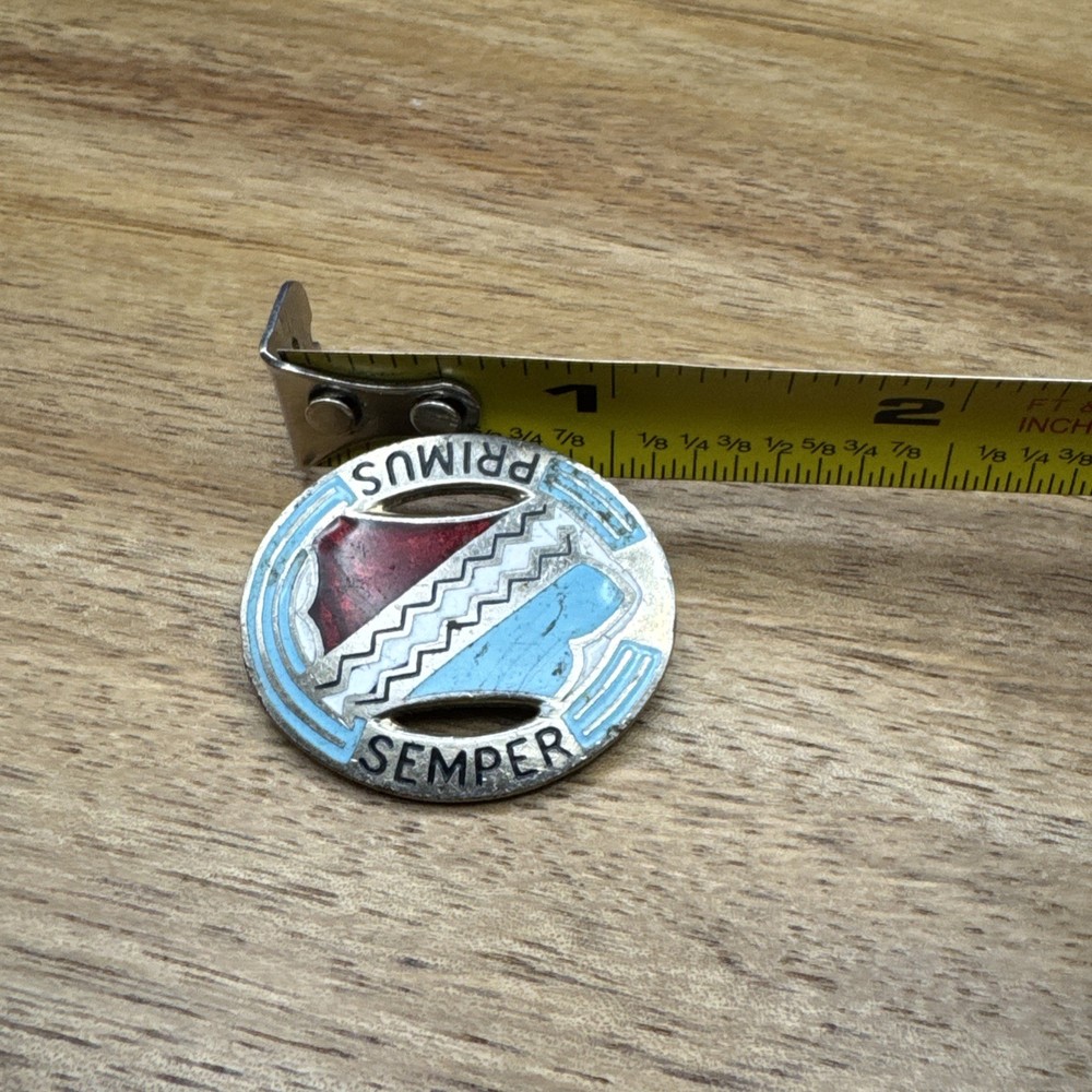 1st Infantry Regiment Distinctive Unit Insignia Pin Semper Primus