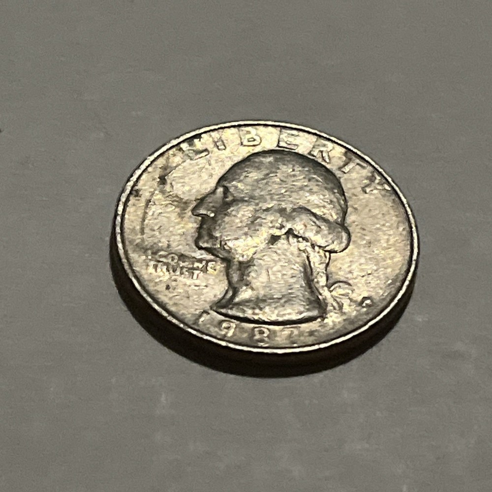 1987 P Mint Quarter Error