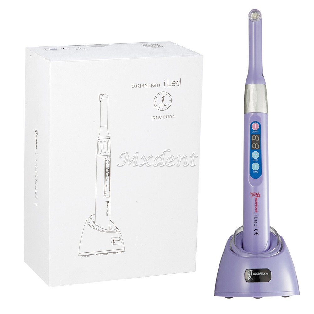 100% Woodpecker Dental Wireless iLED Curing Light 1Second Curing 2500MW