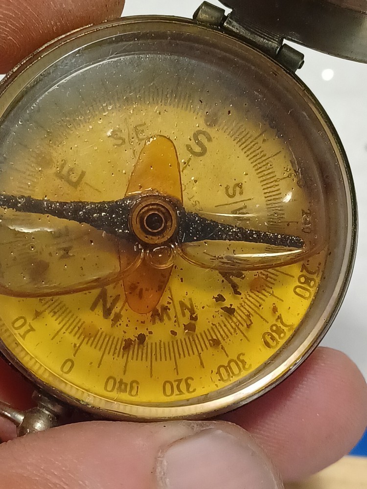 Vintage Pocket Compass West Germany