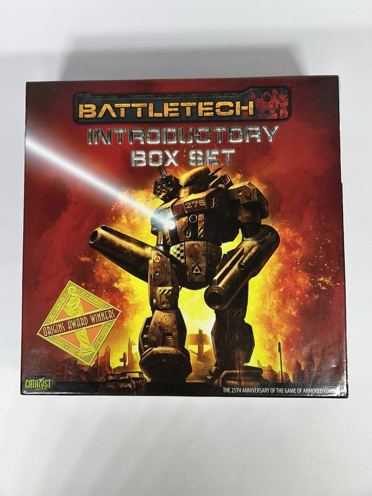 Battletech Introductory Battle Box Set (2011) 25th Anniversary Ed. New Open Box