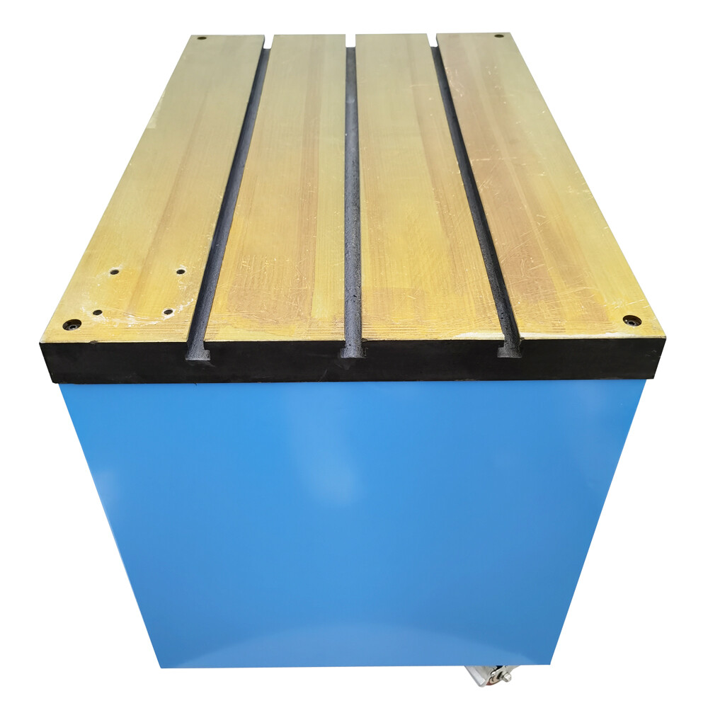 Tapping Machine Series T-slot Workbench Fixed Base Removable Table with Drawers