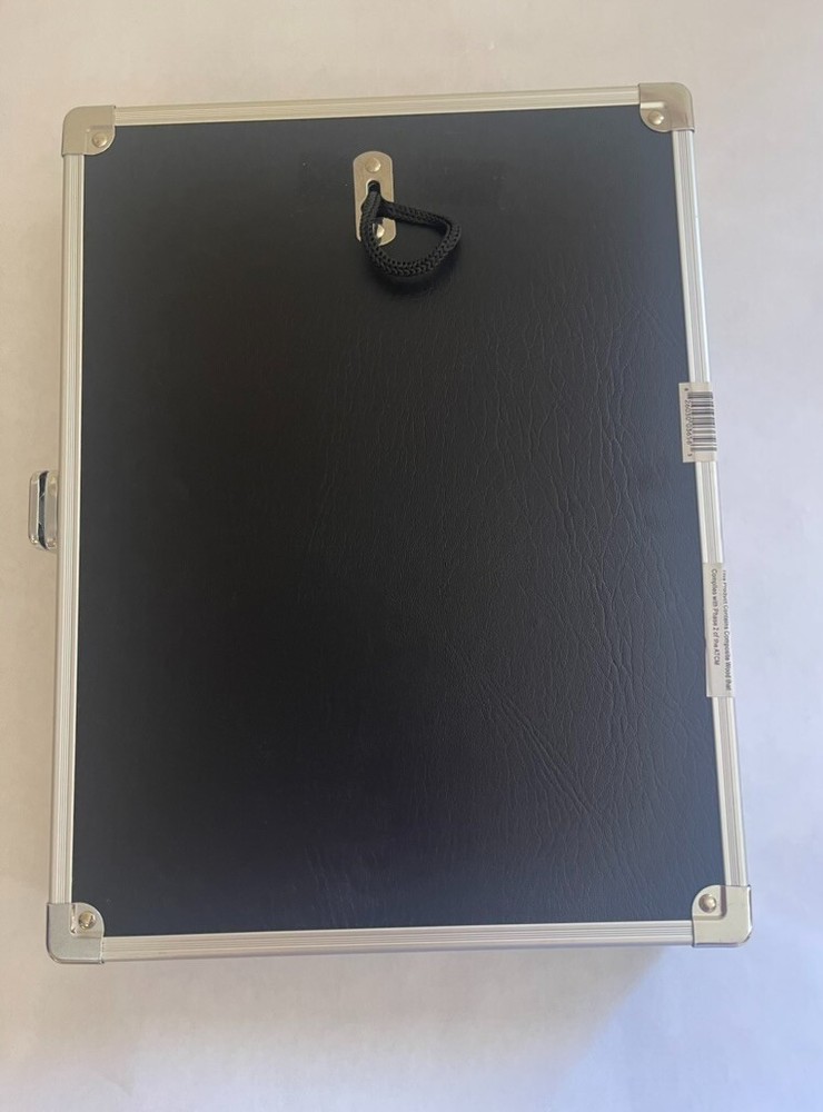 Vaultz Locking Storage Clipboard Tactical White- Dry Erase Front