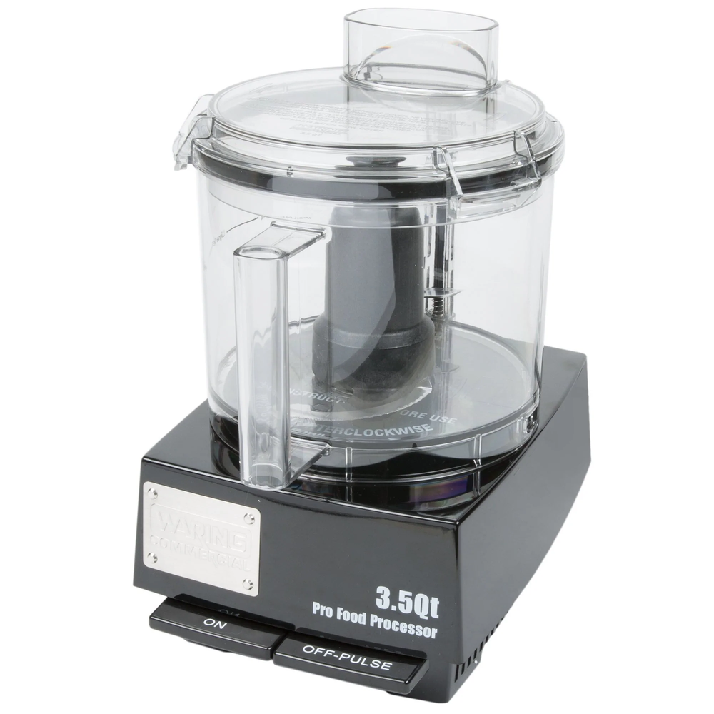 Waring 3.5 Qt. Clear Batch Bowl Food Processor - 1 hp