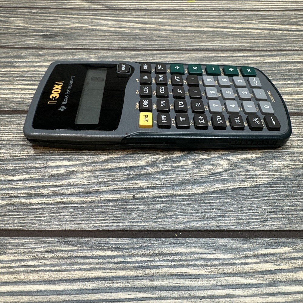 Texas Instruments, TI-30XA Math Scientific Calculator, School or Personal