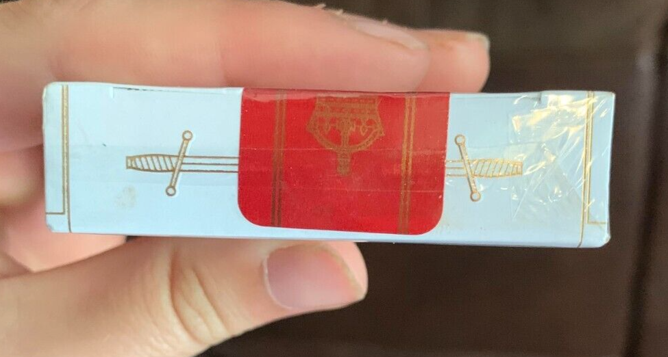 WHITE GOLD Theory11 MONARCH Playing Card Deck