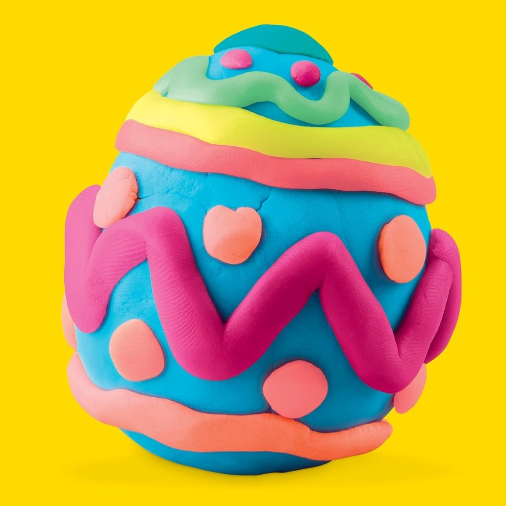 Play-Doh Eggs 24-Pack - Colorful Non-Toxic Modeling Compound for Creative Play