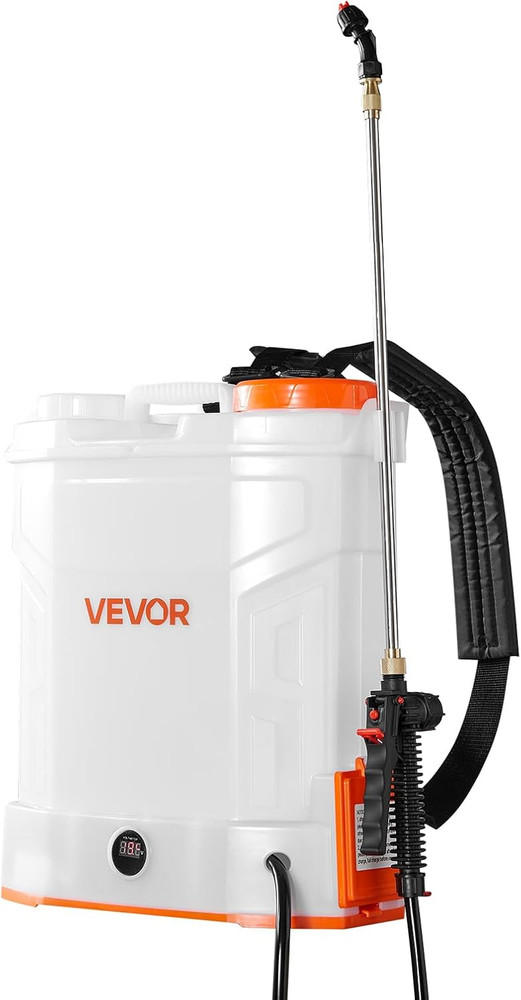 Battery Powered Backpack Sprayer, 3.2 Gal Powerful Electric Backpack Sprayer, 2