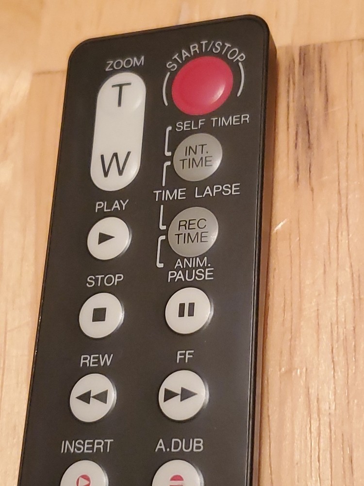 MINOLTA VIR-610U Remote Control TESTED & FULLY FUNCTIONING
