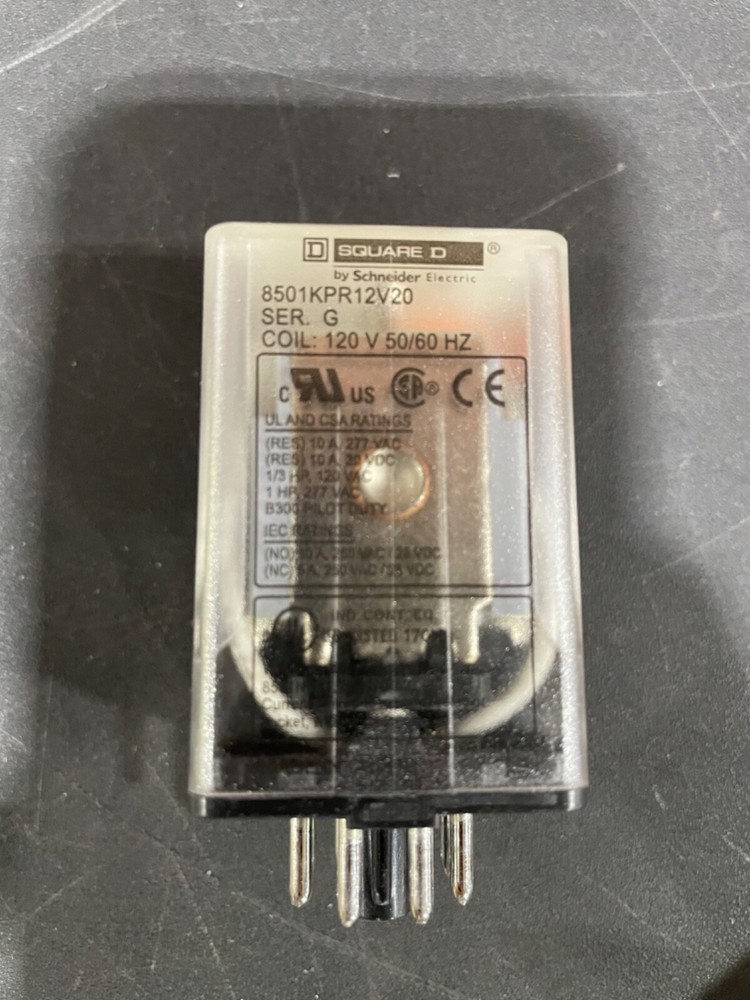 SQUARE D 8501KPR12V20 RELAY