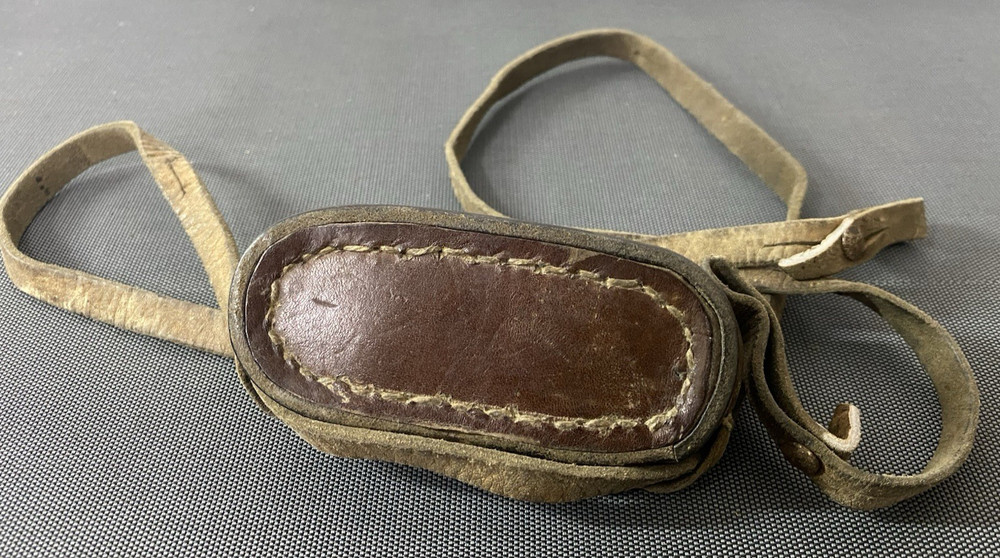 Strap and dust cover for binoculars, USSR