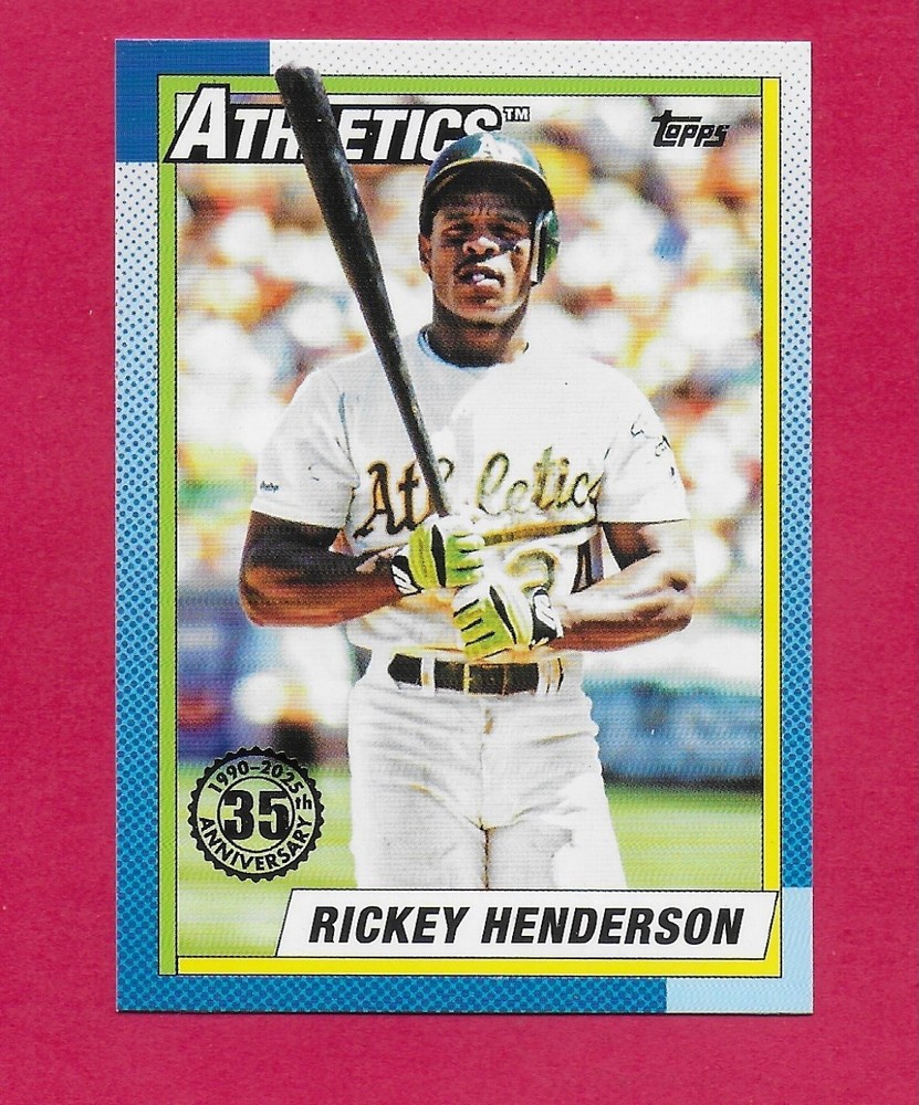 Rickey Henderson Topps Inserts/Parallels- YOU PICK - NRMT
