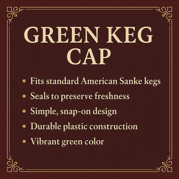 LD Carlson Green Keg Cap