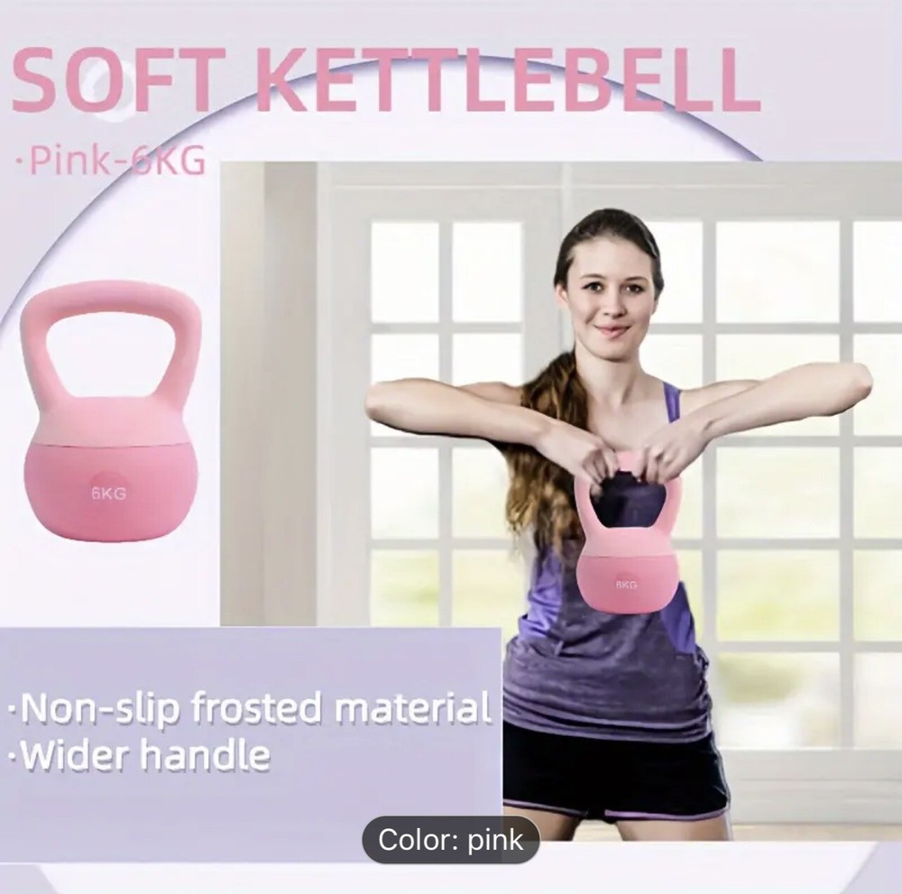 6kg/13.23lbs Premium Soft Kettlebell