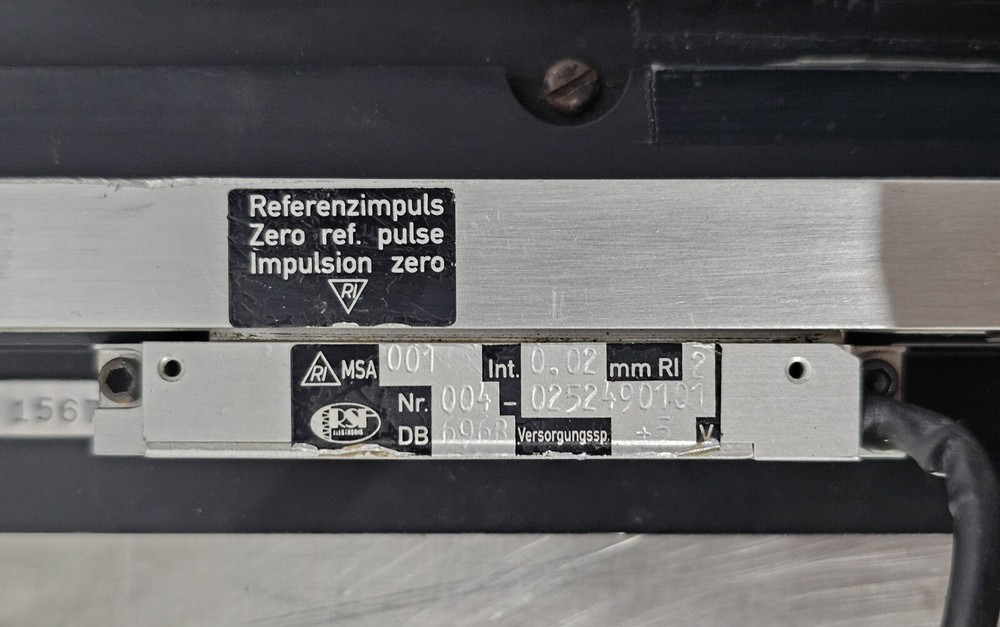 Microscope Stage with RSF Encoders and a Boeckeler Microcode II Digital Readout