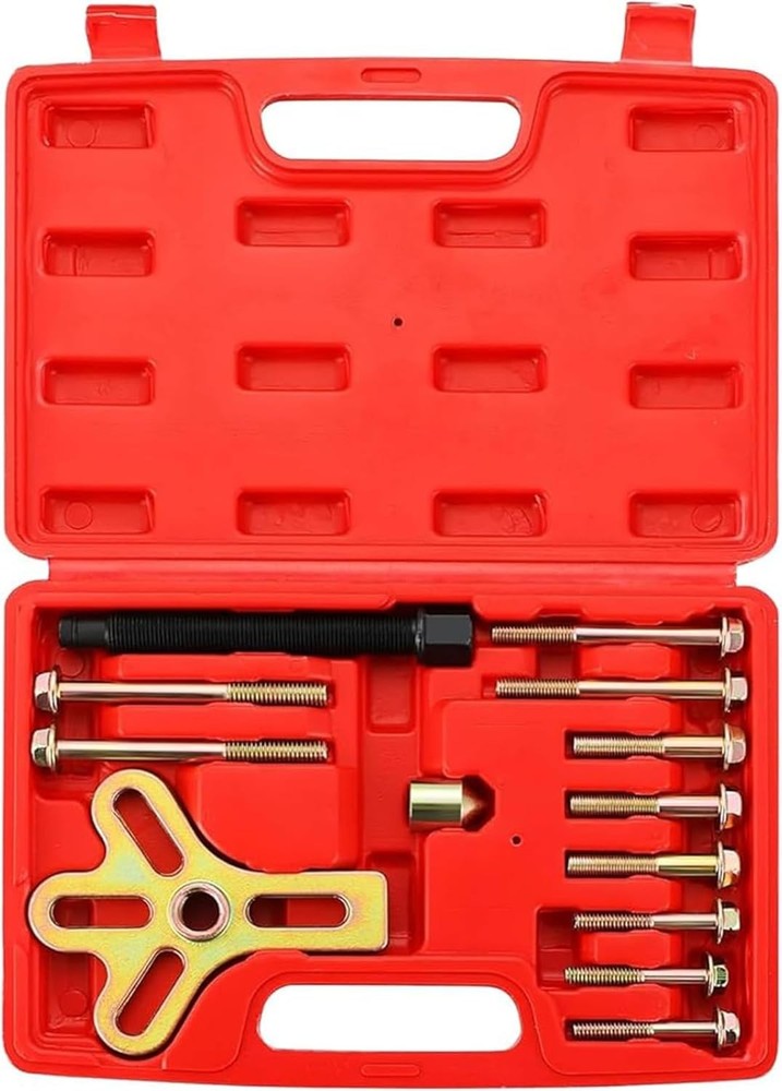 Precision Engineered 13PC Harmonic Balancer and Crankshaft Removal Tool