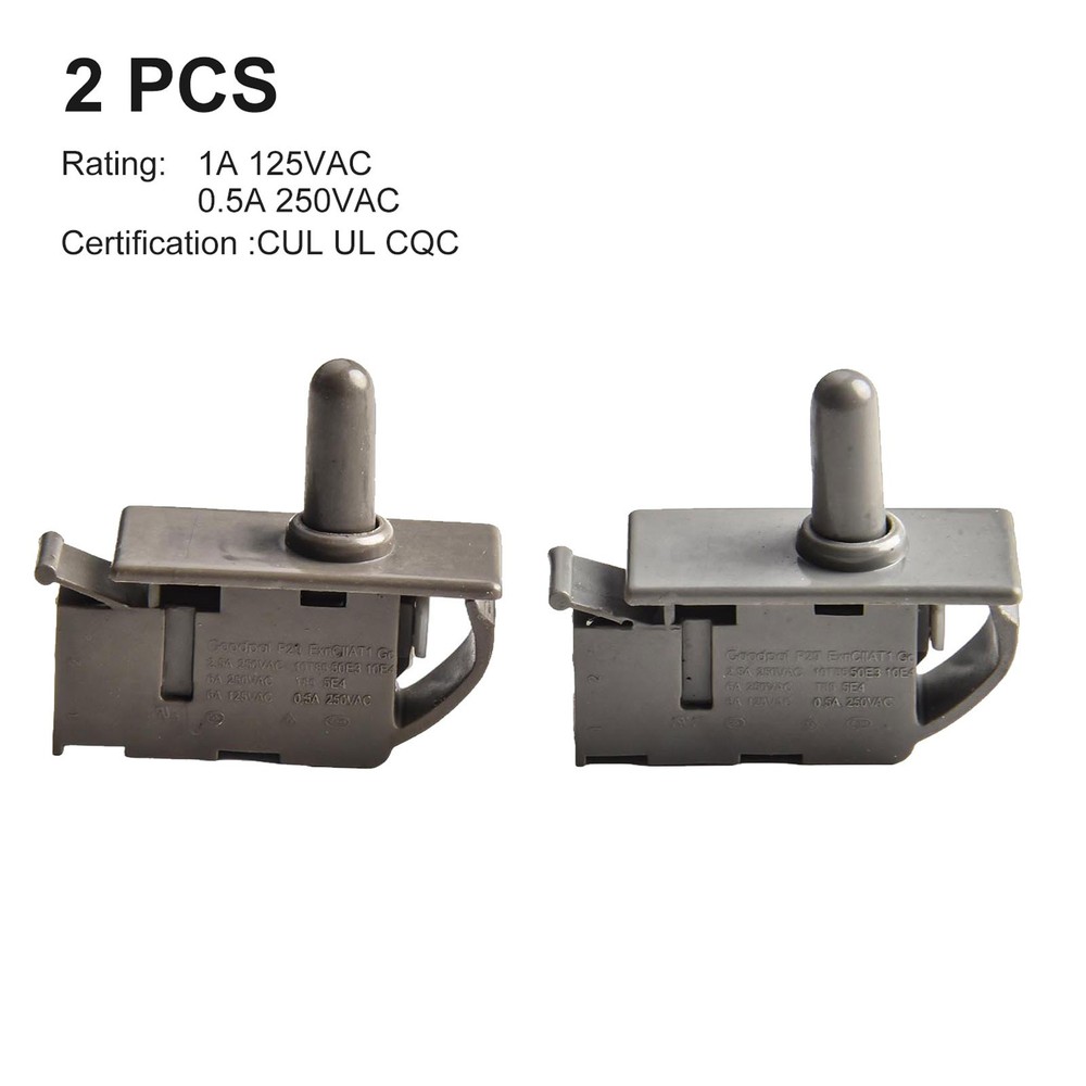 Efficient Refrigerator Door Light Control Switch Pack of 2 Easy to Install