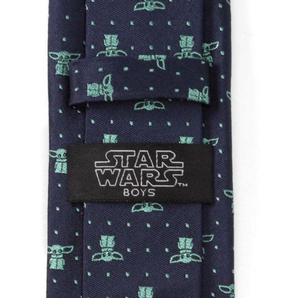 Star Wars Grogu Navy Dotted Tie