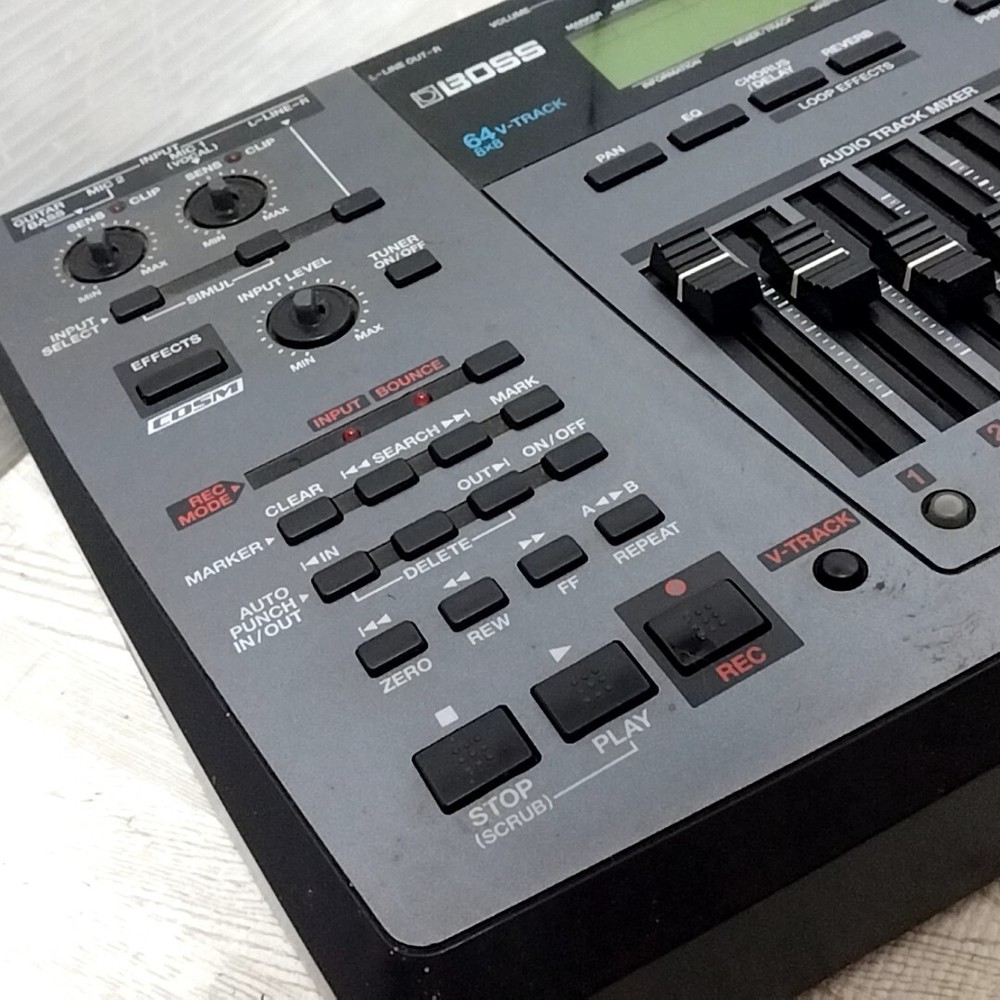 Boss BR-8 Digital Recording Studio MTR Multi Track Recorder
