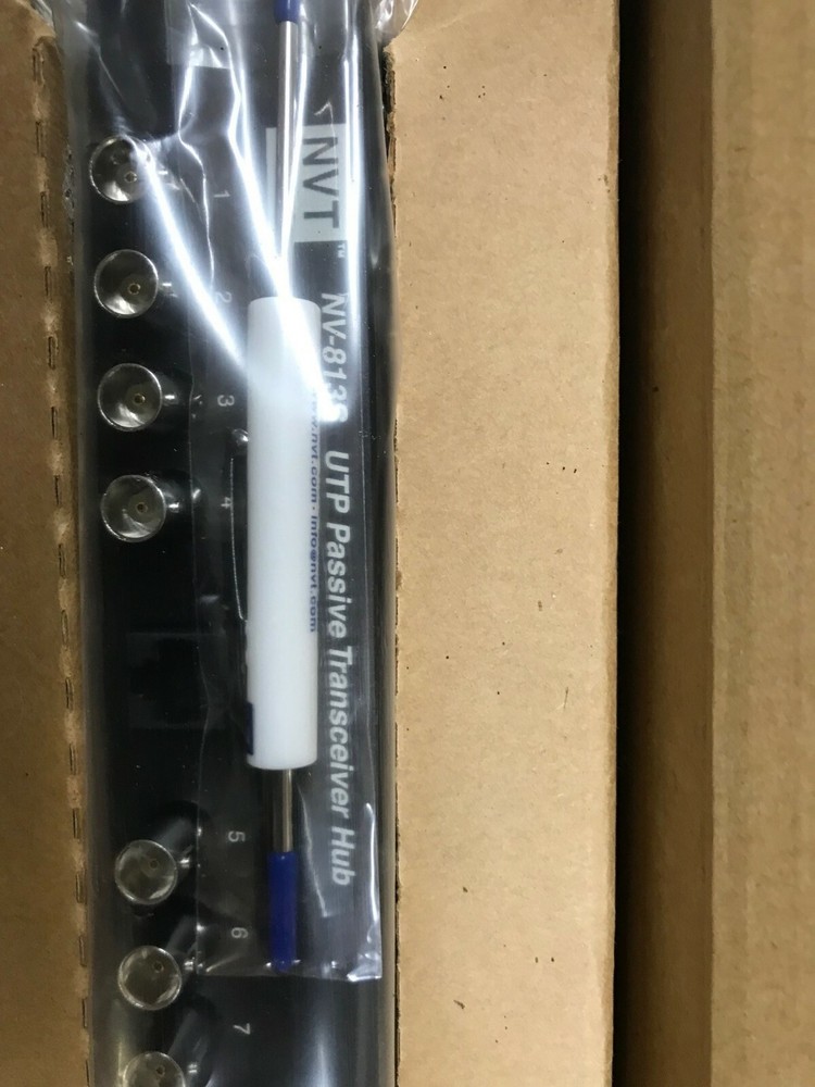 Z- Network Video Technologies NVT NV-813S UTP Passive Transceiver Hub