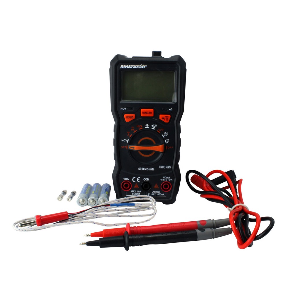 Digital Multimeter DC / AC Voltage Resistance Diode Transistor Continuity Test