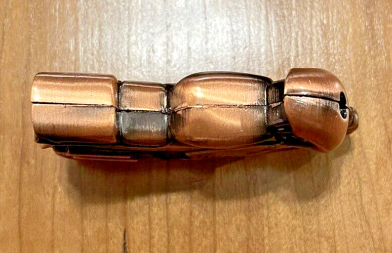 Vintage Motorcycle Lighter Honda Brushed Bronze