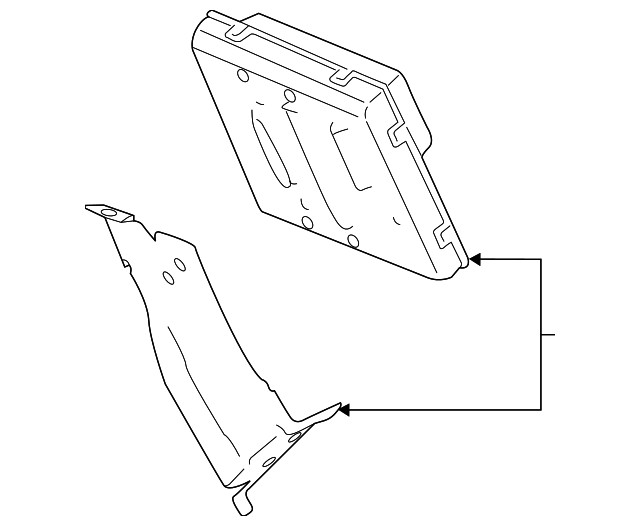 Genuine Subaru Control Module 88801XC011
