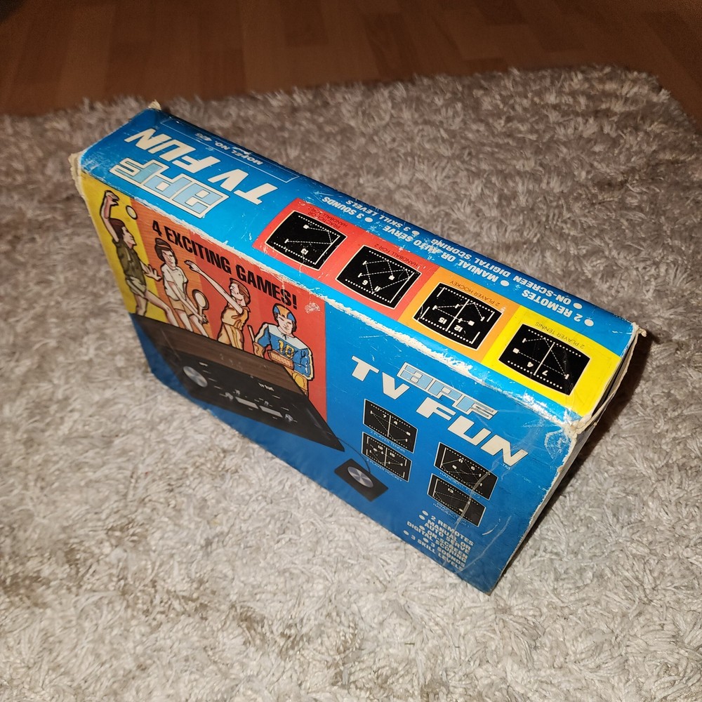 APF TV FUN MODEL 405 ORIGINAL BOX AND INSTRUCTIONS UNTESTED