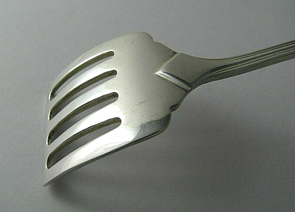 BAROCK WMF SILVER SARDINE FORK BALTIC SPRAT FORK STRAINER 800Silver Germany 1900