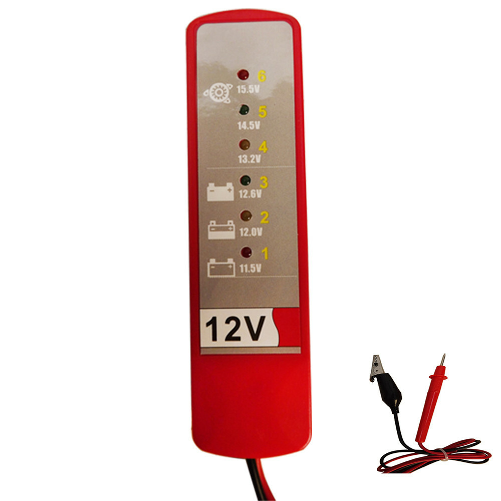 12V 12 Volt Car Auto Alternator Battery Tester