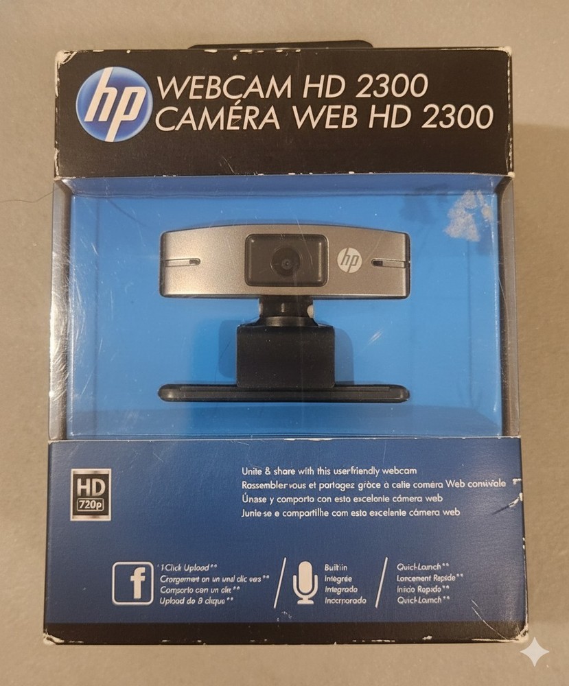 Hp Webcam Hd 2300 NEW IN BOX