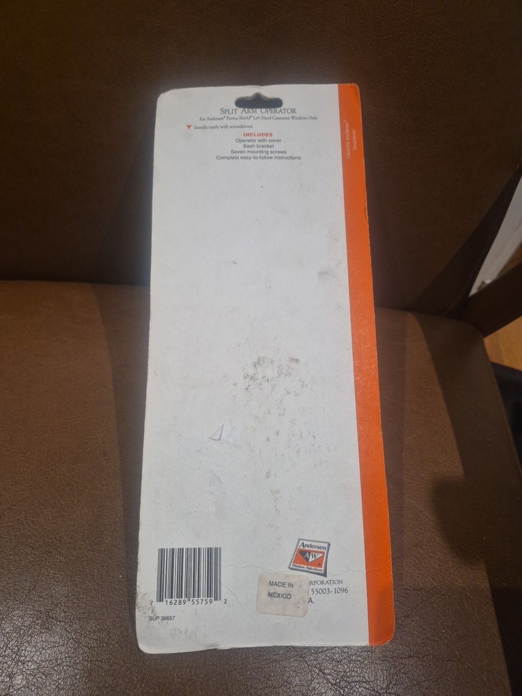 ANDERSEN Split Arm Operator Left STONE 1982-1995 NIP