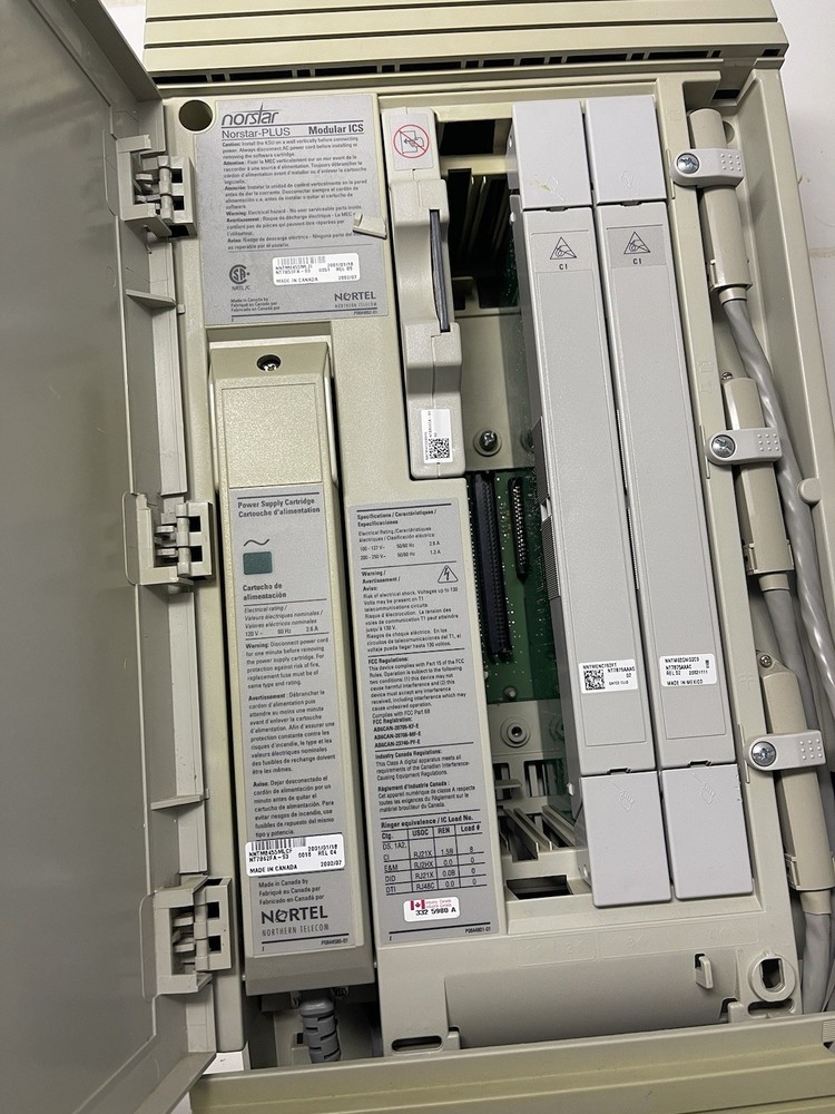 Nortel Norstar-PLUS Modular ICS Phone Switch System