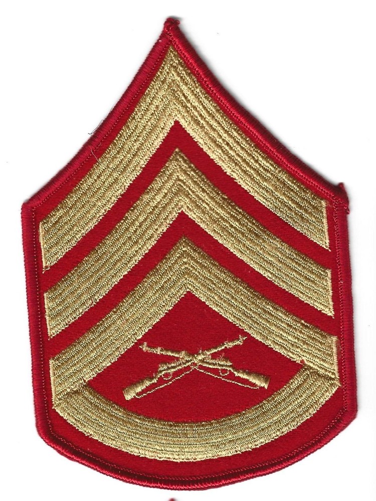 USMC US Marine Corps STAFF SERGEANT Patch