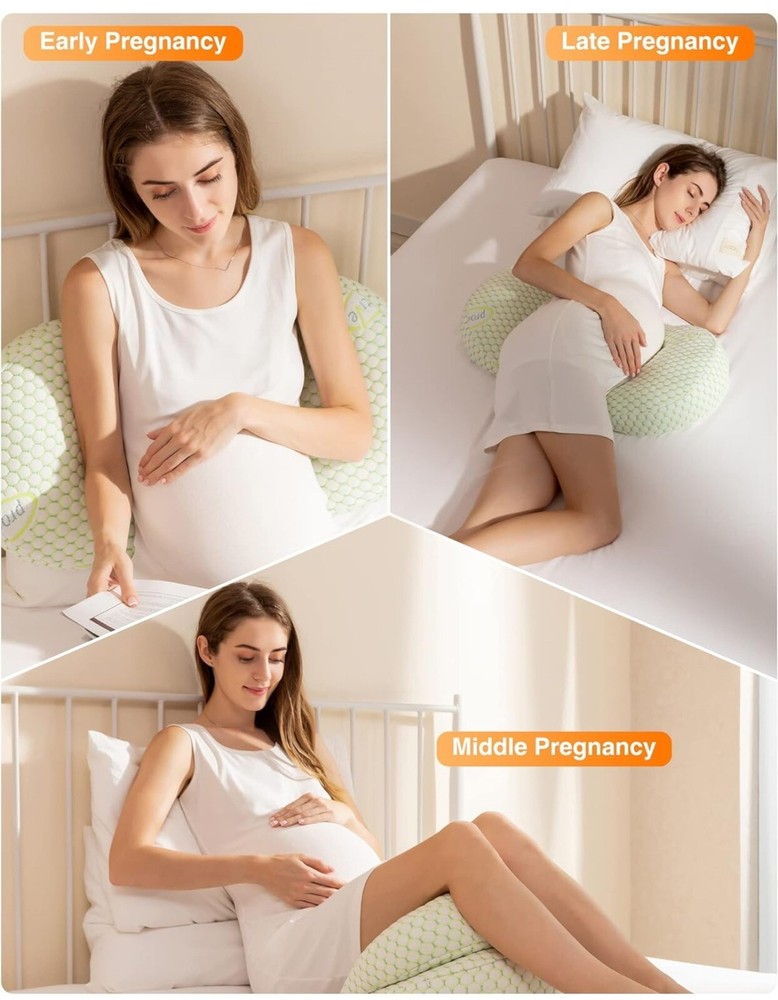 Pregnancy Pillows for Sleeping, Maternity, Pregnancy Body Pillow Support for ...