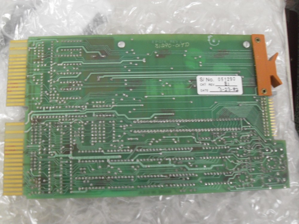 DEC A026 DATA ACQUISITION Module CARD DIGITAL 85491-343D REV E EP074