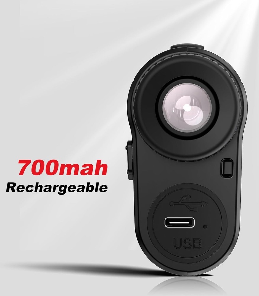 Lightweight Golf Rangefinder - Accurate 1000 Yards with Slope Compensation Tech