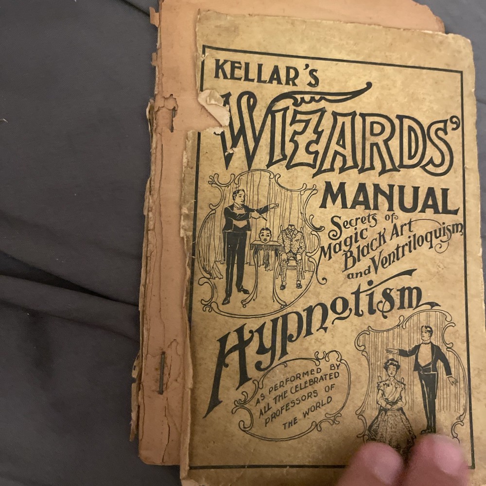 Kellar’s Wizards Manual Hypnotism