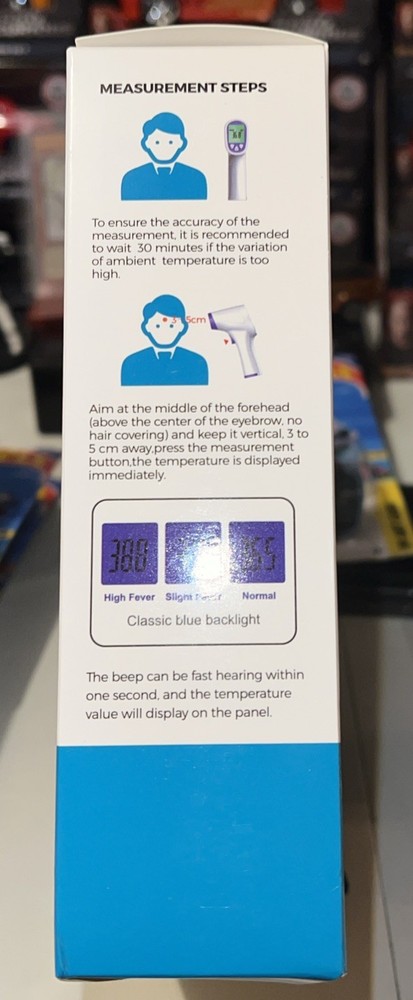 No Touch Infrared Forehead Thermometer