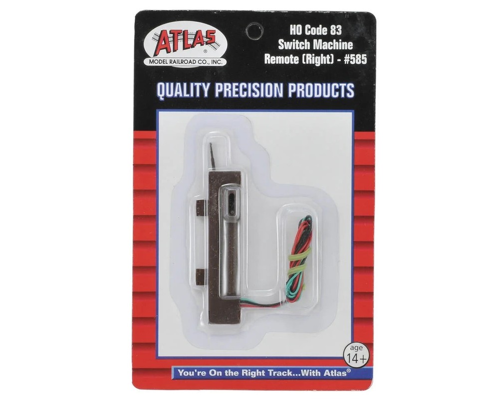 Atlas 585 HO Code 83 Remote Right-Hand Switch Machine