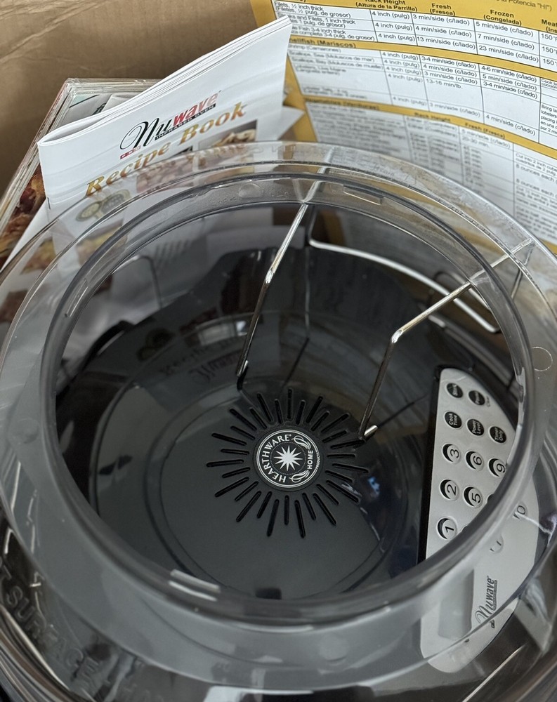 NuWave Pro Infrared Oven w/Clear Dome with Extender - whole system!